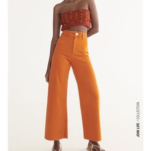 Zara ZW the Marine Straight Pants